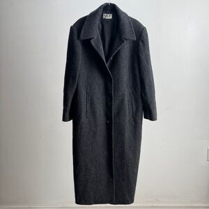 Vintage Wool Trench Coat